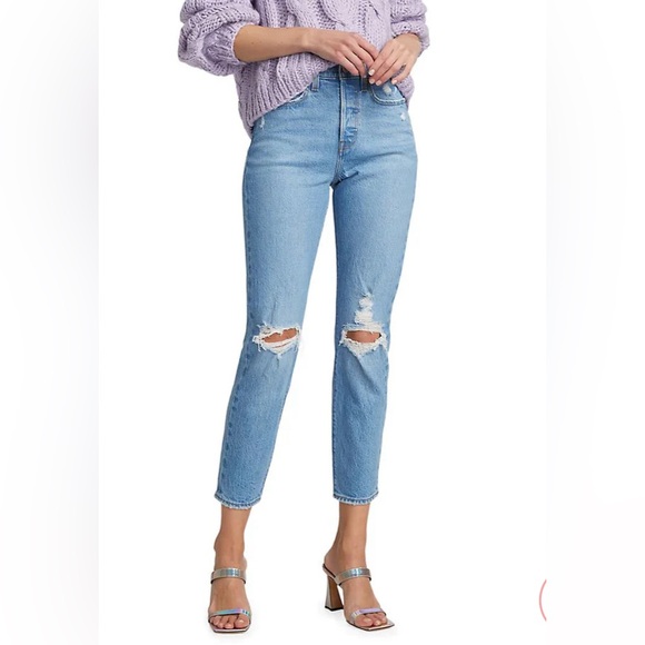 Levi’s Wedgie Icon Fit Jeans - in Jazz Devoted. Size 25 - Picture 11 of 12